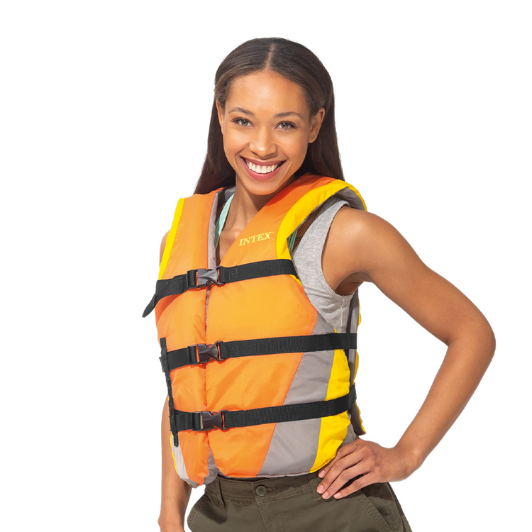 Gilet de flottaison adulte | + 40 kg | Accessoire pour l'été | INTEX