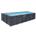 Liner pour piscine tubulaire Graphite 6,00 x 3,00 x 1,24 m INTEX