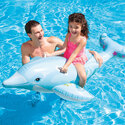 Dauphin gonflable | Bouée à chevaucher | À partir de 3 ans | INTEX