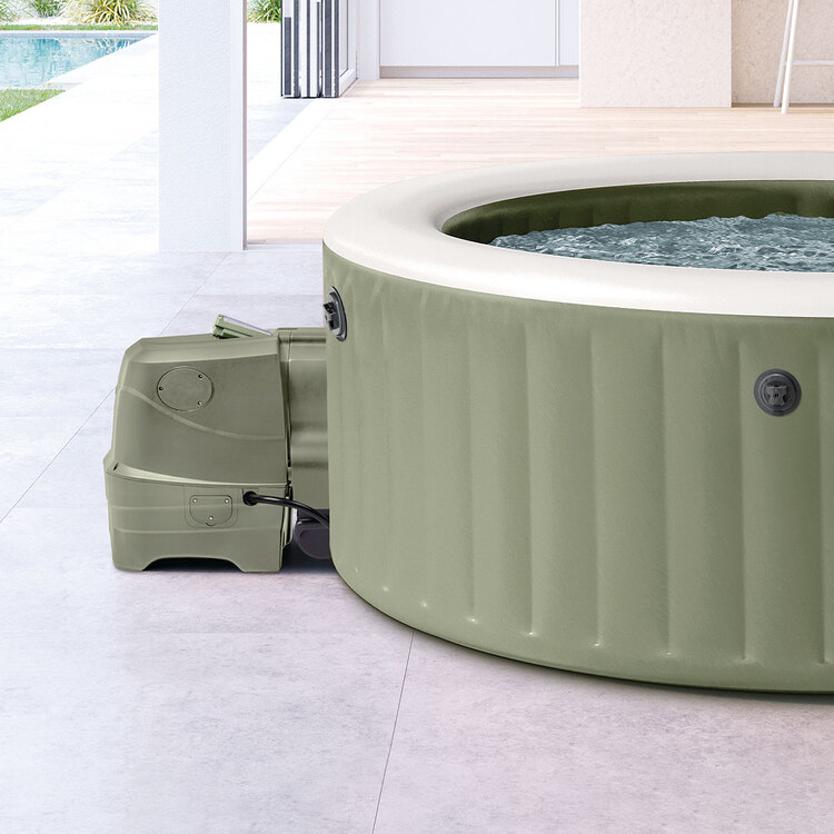 Bloc technique avec tablette pour spa Olive SB-HS20-1