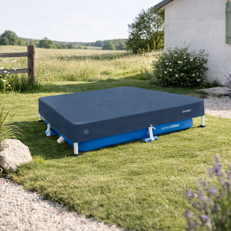 Bâche de protection | pour piscine animaux | 1,52 x 1,52 m | INTEX