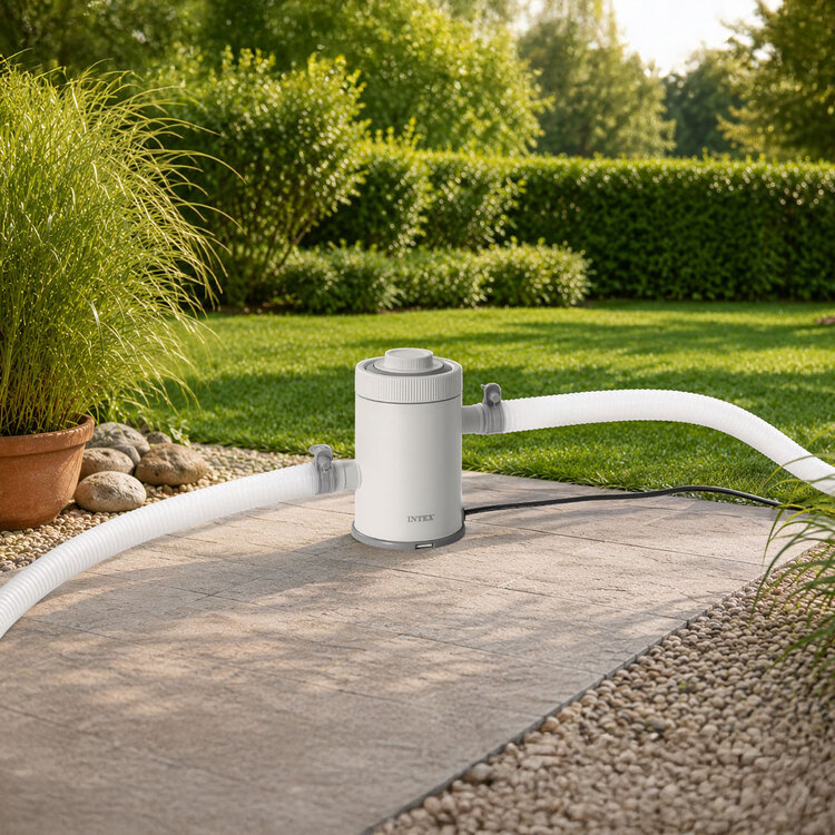 Épurateur à cartouche 1 m³/h | Pour piscine jusqu'à 4,5 m³ | INTEX