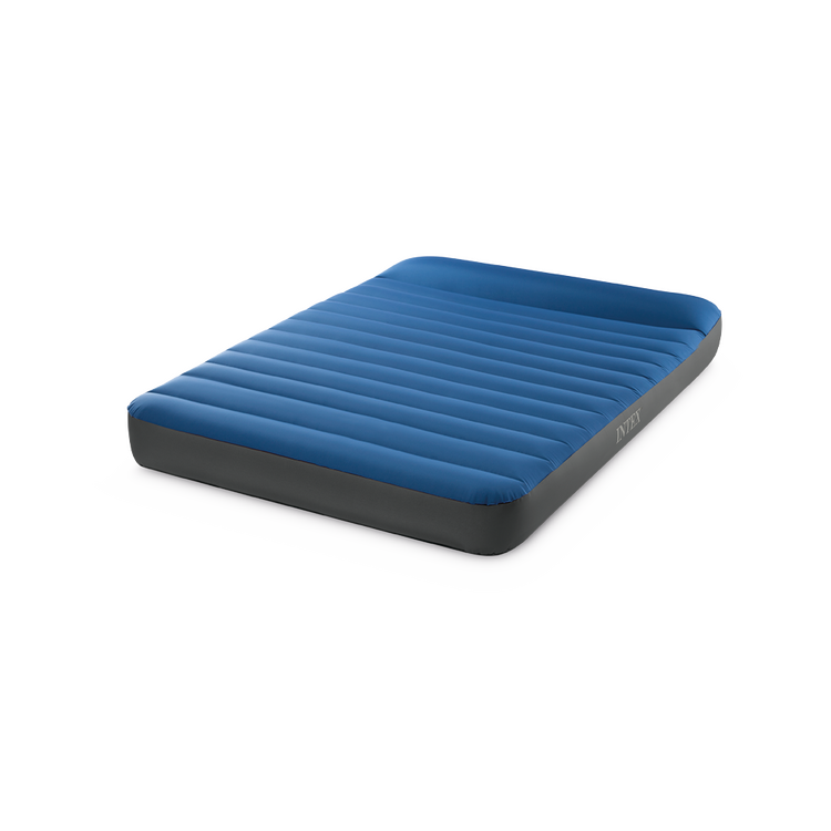 Matelas gonflable camping | TPU Blue USB | 2 personnes | INTEX