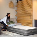 Matelas gonflable électrique | TPU comfort plush | 1 personne | INTEX
