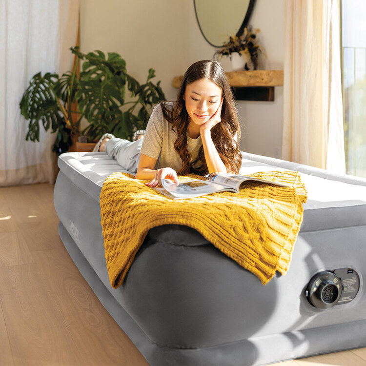 Matelas gonflable comfort plush elevated | 1 personne | INTEX