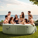 Spa gonflable 8 places Olive | Rond | Vert Olive | INTEX