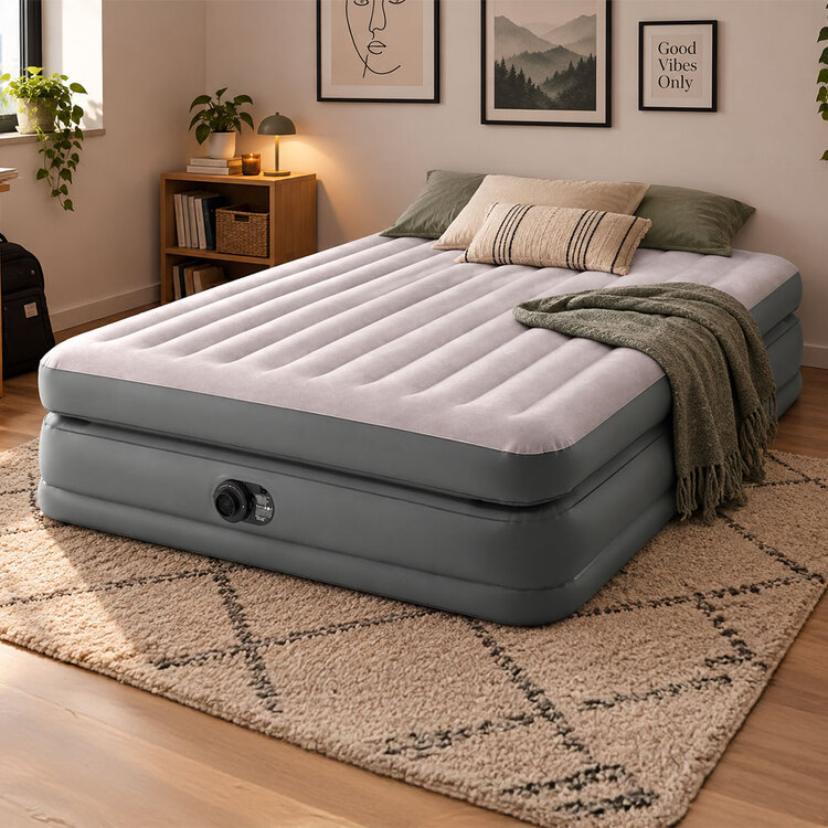 Matelas gonflable prime comfort elevated | 2 personnes | INTEX