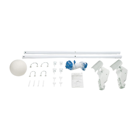 Set filet volley pour tubulaire rectangulaire de L 5,49 m L 7,32 m