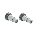 Lot de 2 adaptateurs mâles pour système de filtration à sable INTEX