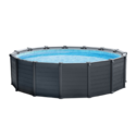Liner piscine Séquoïa/Graphite 4,78 x 1,24m & Prism Frame 4,57 x 1,24m