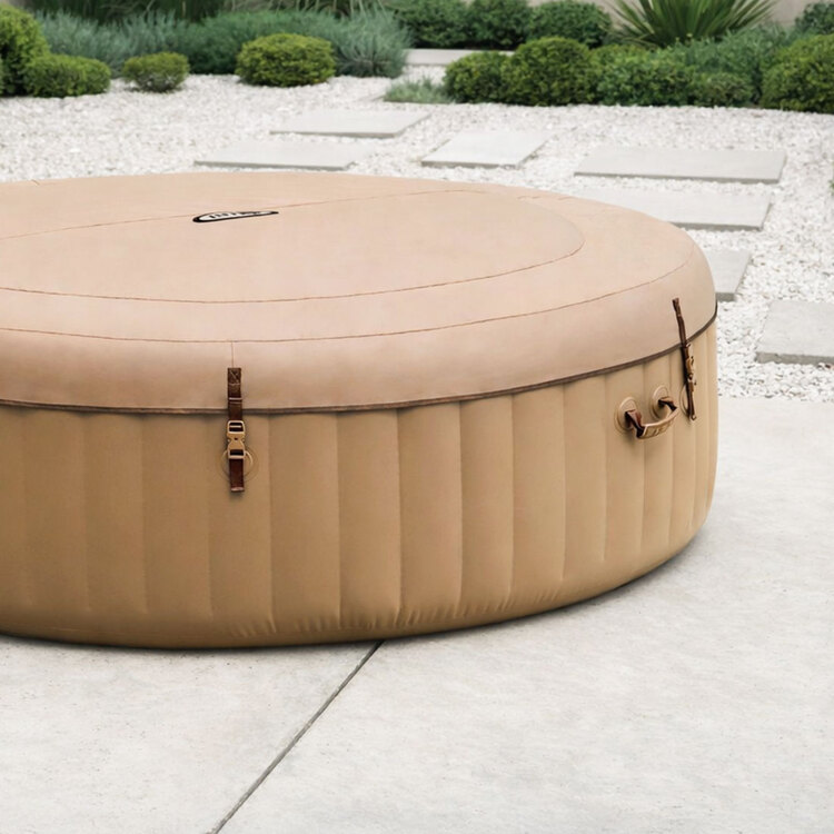 Boucle d'attache mâle pour spa INTEX beige