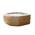 Structure gonflable octogonale pour spa bulles 4 places Sahara INTEX