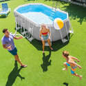 Kit piscine Prism Frame ovale INTEX 5,03 x 2,74 x 1,22 m