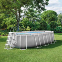 Kit piscine Prism Frame ovale INTEX 5,03 x 2,74 x 1,22 m