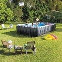 Piscine Ultra XTR rectangulaire | 7,32 x 3,66 x 1,32 m | Gris | INTEX