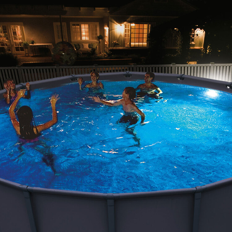 Spot de piscine magnétique | LED | Pour piscine jusqu'à 7,32m | INTEX