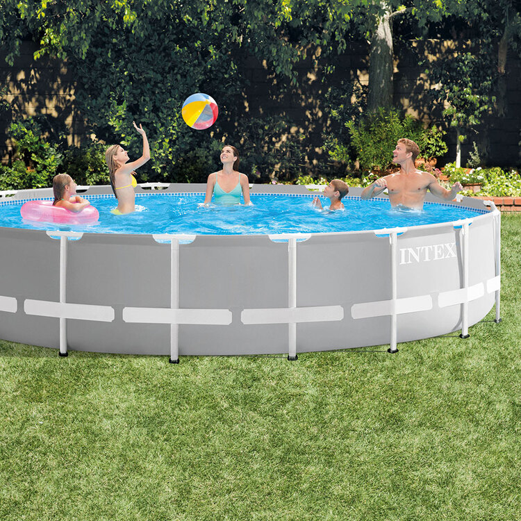 Piscine Prism Frame | Tubulaire ronde | 5,49 x 1,22 m | INTEX