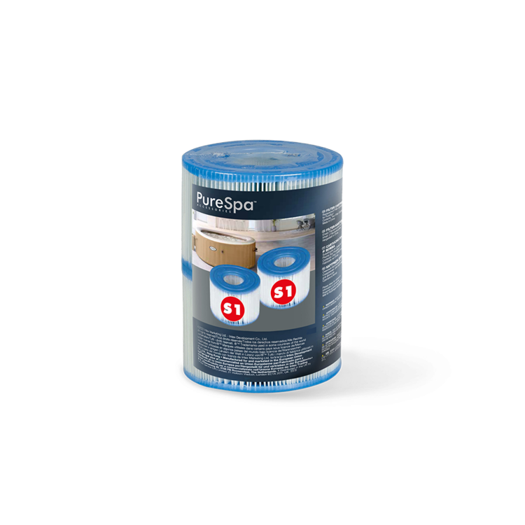 Lot de 2 cartouches de filtration S1 | Spa gonflable | INTEX