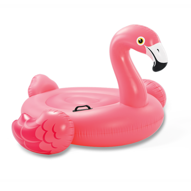 Flamant rose | Bouée gonflable | Avec poignées | INTEX