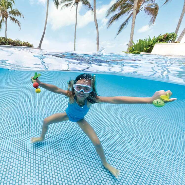 Jeux de balles sous marines | Lot de 3 | Enfants de 6 ans+ | INTEX