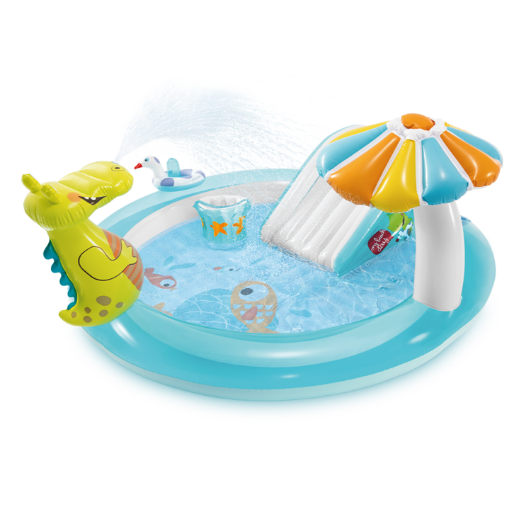 Aire de jeux Alligator | Jeu gonflable | Enfants de 2 ans+ | INTEX