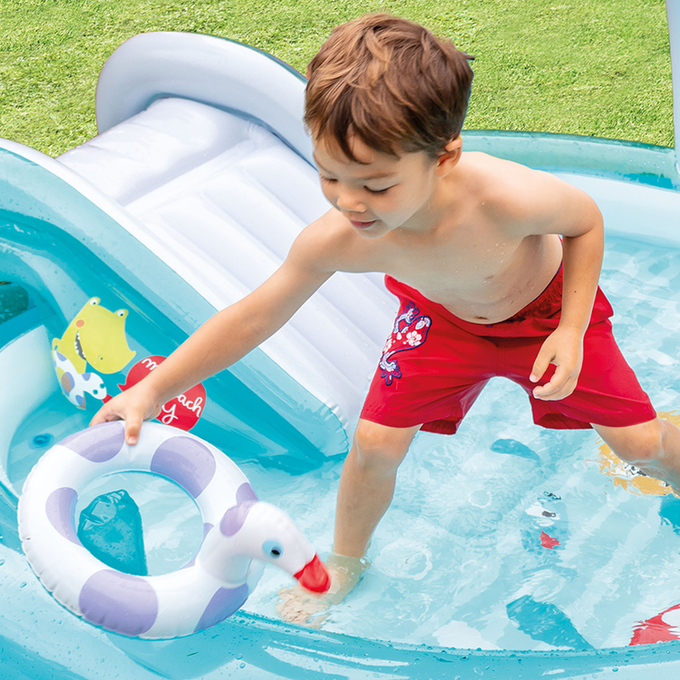 Aire de jeux Alligator | Jeu gonflable | Enfants de 2 ans+ | INTEX