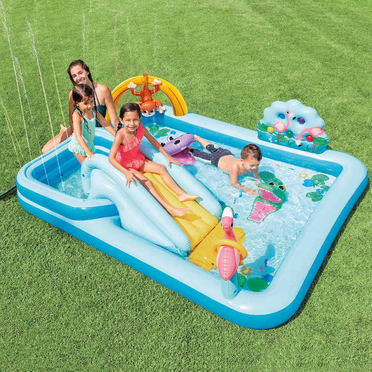 Aire de jeux Louisiane | Jeu gonflable | Enfants de 2 ans+ | INTEX
