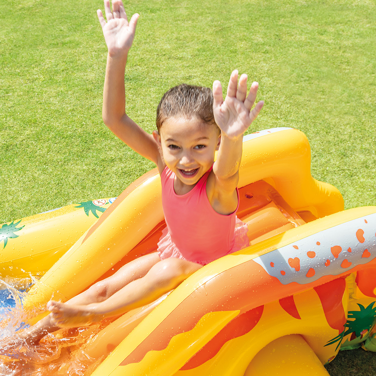 Aire de jeux Jurassic | Jeu gonflable | Enfants de 2 ans+ | INTEX