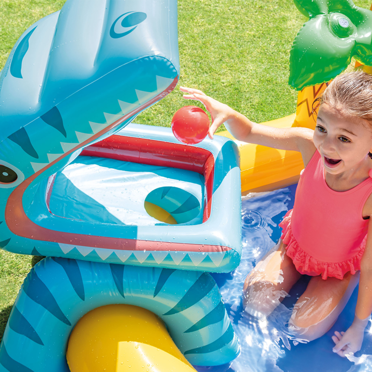 Aire de jeux Jurassic | Jeu gonflable | Enfants de 2 ans+ | INTEX