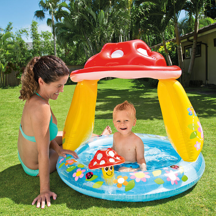 Piscine bébé Champignon INTEX