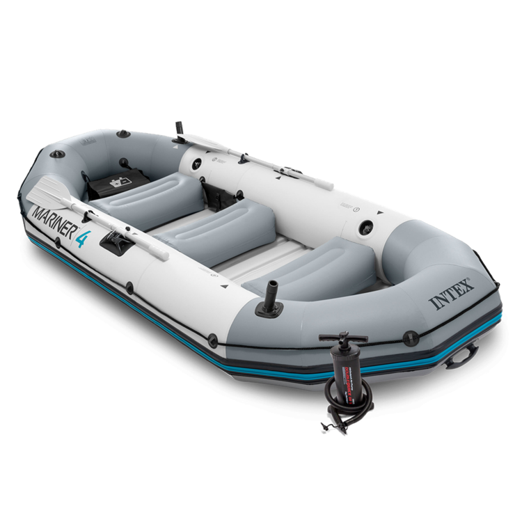 Bateau gonflable | Mariner 4 | 4 places | Rames & gonfleur | INTEX