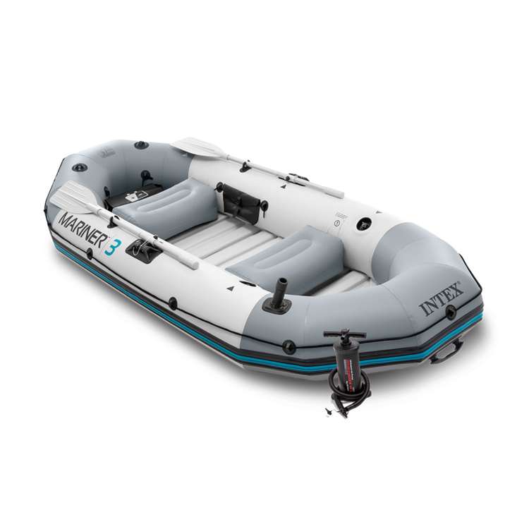 Bateau gonflable | Mariner 3 | 3 places | Rames & gonfleur | INTEX
