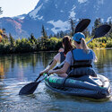 Pagaie kayak | 218 cm | En aluminium | Accessoire kayak | INTEX