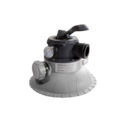 Ensemble couvercle et tête de vanne pour filtres à sable 4 m³/h INTEX
