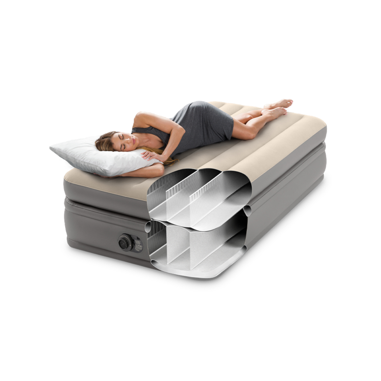 Matelas gonflable prime comfort elevated | 1 personne | INTEX