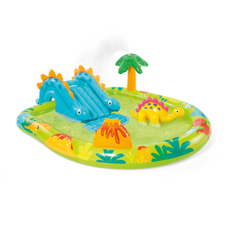 Aire de jeux petit Dino | Jeu gonflable | Enfants de 2 ans+ | INTEX
