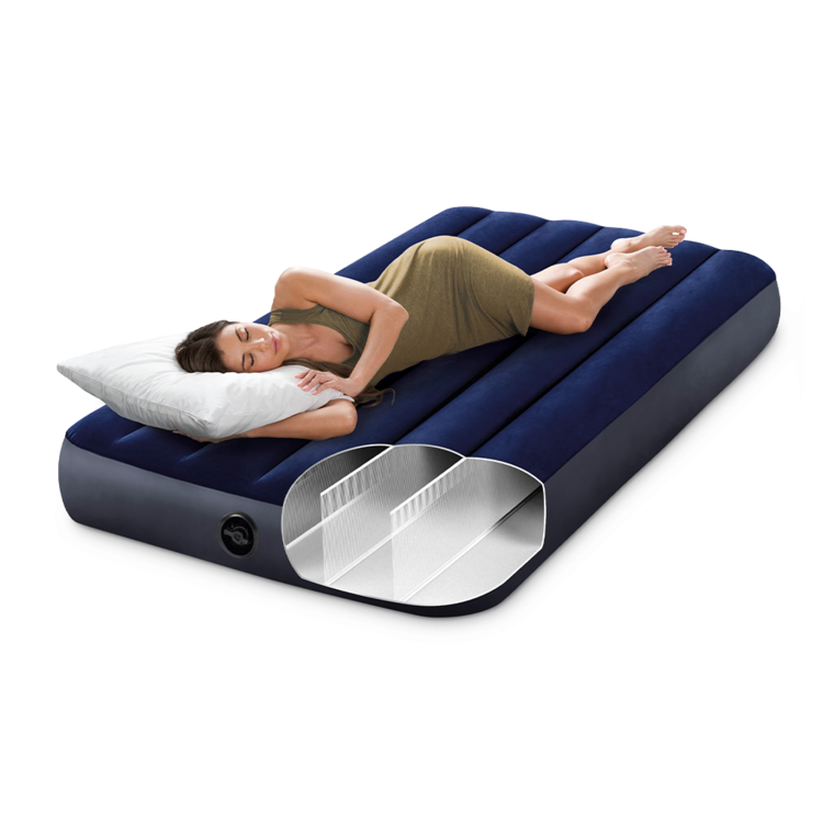 Matelas gonflable Classic Downy XXL 2 personnes INTEX