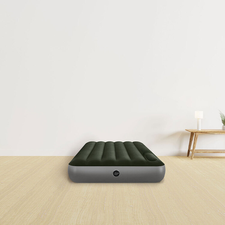 Matelas gonflable Downy Large gonfleur à pied 1 personne INTEX