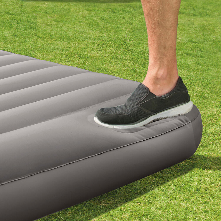 Matelas gonflable Downy Large gonfleur à pied 1 personne INTEX