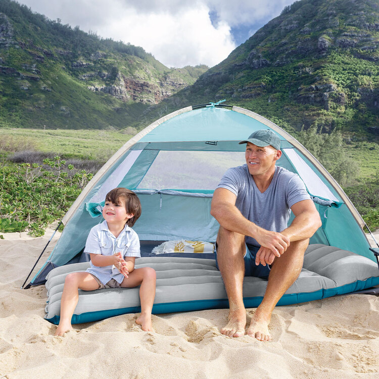 Matelas gonflable de camping 1 personne INTEX