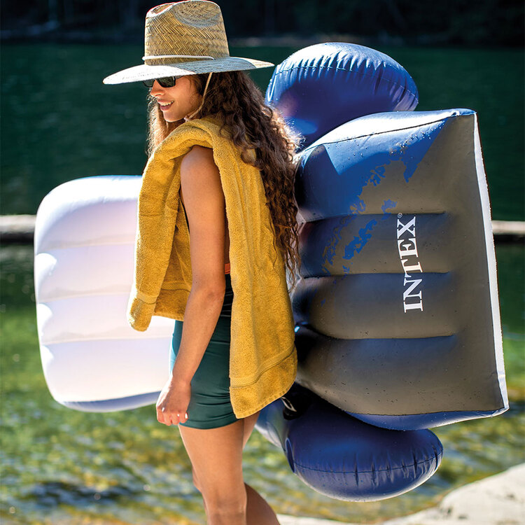 Chaise longue gonflable River Run INTEX