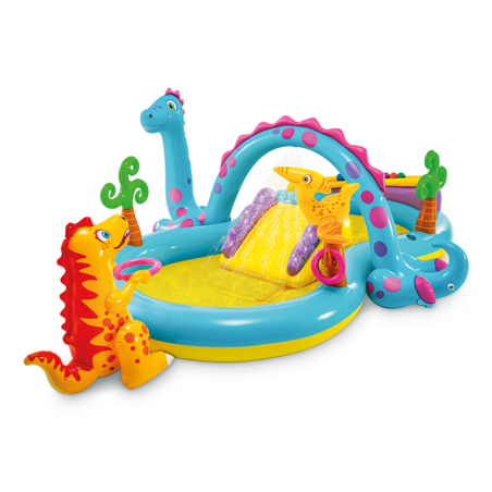 Aire de jeux gonflable Dinoland INTEX