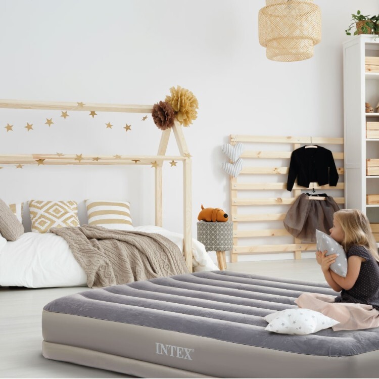 Matelas gonflable électrique | Prestige mid rise | 1 personne | INTEX