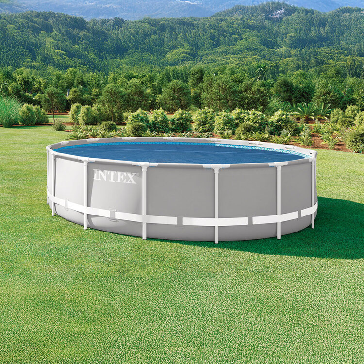 Bâche à bulles pour piscine diamètre 4,57m INTEX