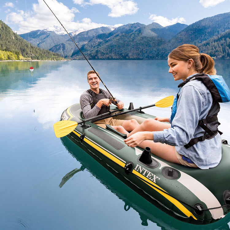 Bateau gonflable | Seahawk 2 | 2 places | Rames & gonfleur | INTEX