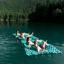 Matelas gonflable flottant XXL INTEX
