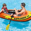 Paire de rames | Jaunes & noires | Pour bateaux | INTEX
