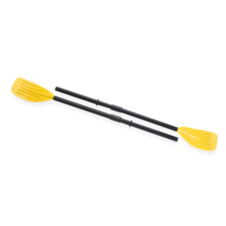 Paire de rames | Jaunes & noires | Pour bateaux | INTEX