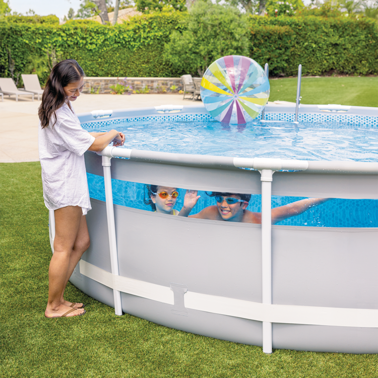 Kit piscine Clearview ronde INTEX 4,27 x 1,07 m