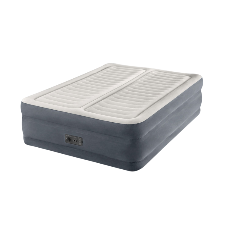 Matelas gonflable DualZone | Gonfleur électrique | 2 personnes | INTEX